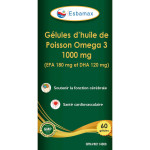 Omega 3 Fish Oil Cap. 1000 mg (EP	A 180 mg & DHA 120 mg)........"FOR PRIVATE LABEL ONLY"